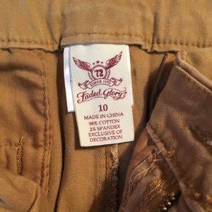 Faded Glory Pants - Faded glory khaki chinos ankle length Faded Glory Pants - Faded glory khaki chinos ankle length